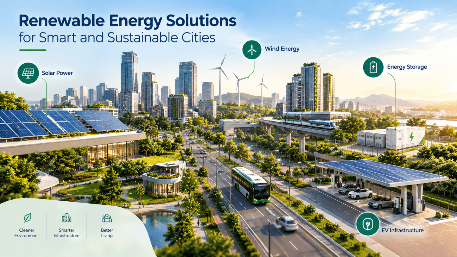 Renewable Energy Solutions for Smart and Sustainable Cities