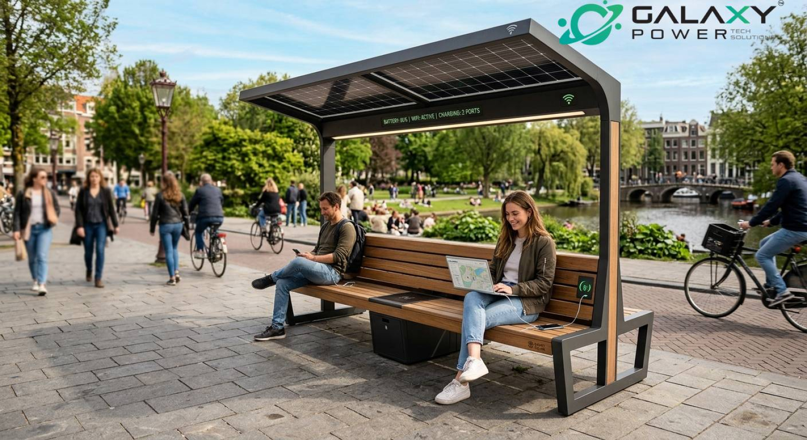 Smart Solar Benches: The Future of Sustainable Public Spaces