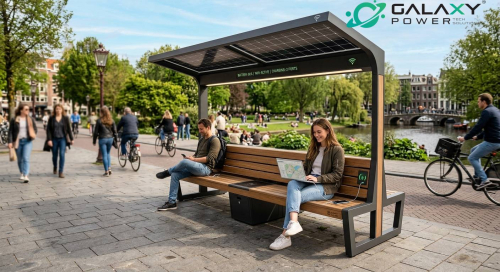 Smart Solar Benches: The Future of Sustainable Public Spaces